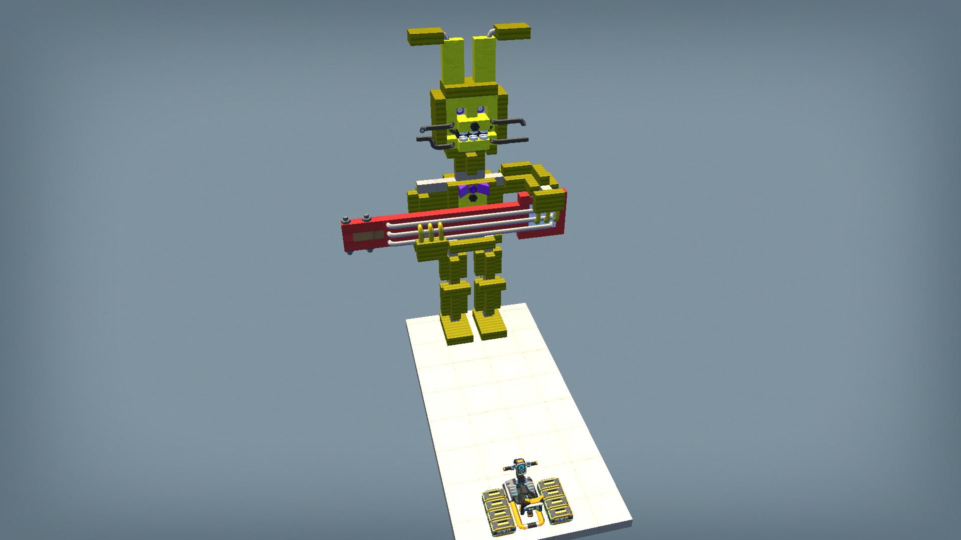 Springbonnie in chuck e cheese style
