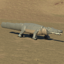 Дейнозух Лоу-брик / Deinosuchus Low-brick