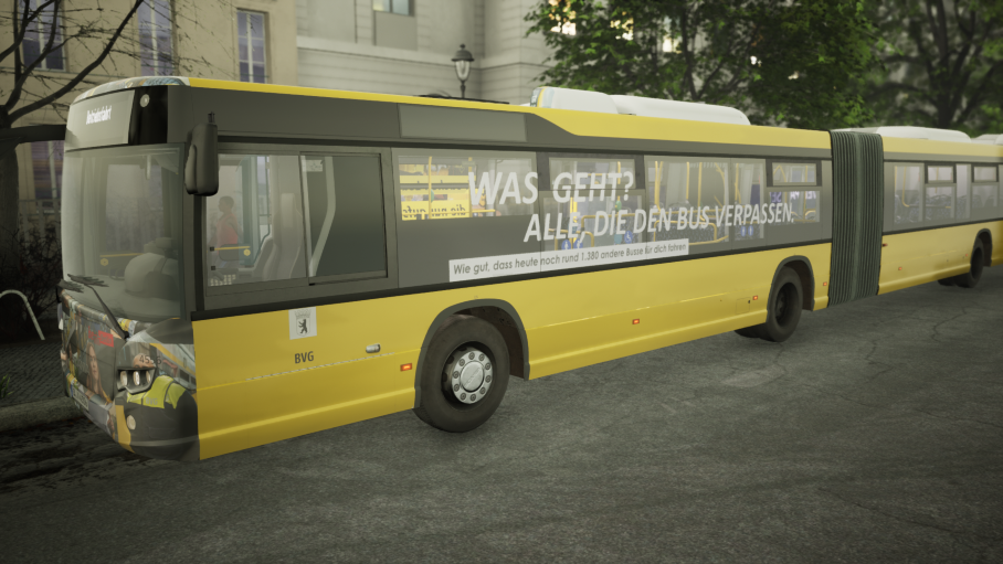 WAS GEHT? ALLE, DIE DEN BUS VERPASSEN Lackierung