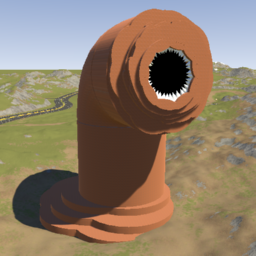 NEW: The Junkyard Vortex (Worm) Out OF THE GROUND