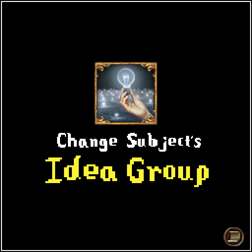 Change Subject's Idea GroupCN