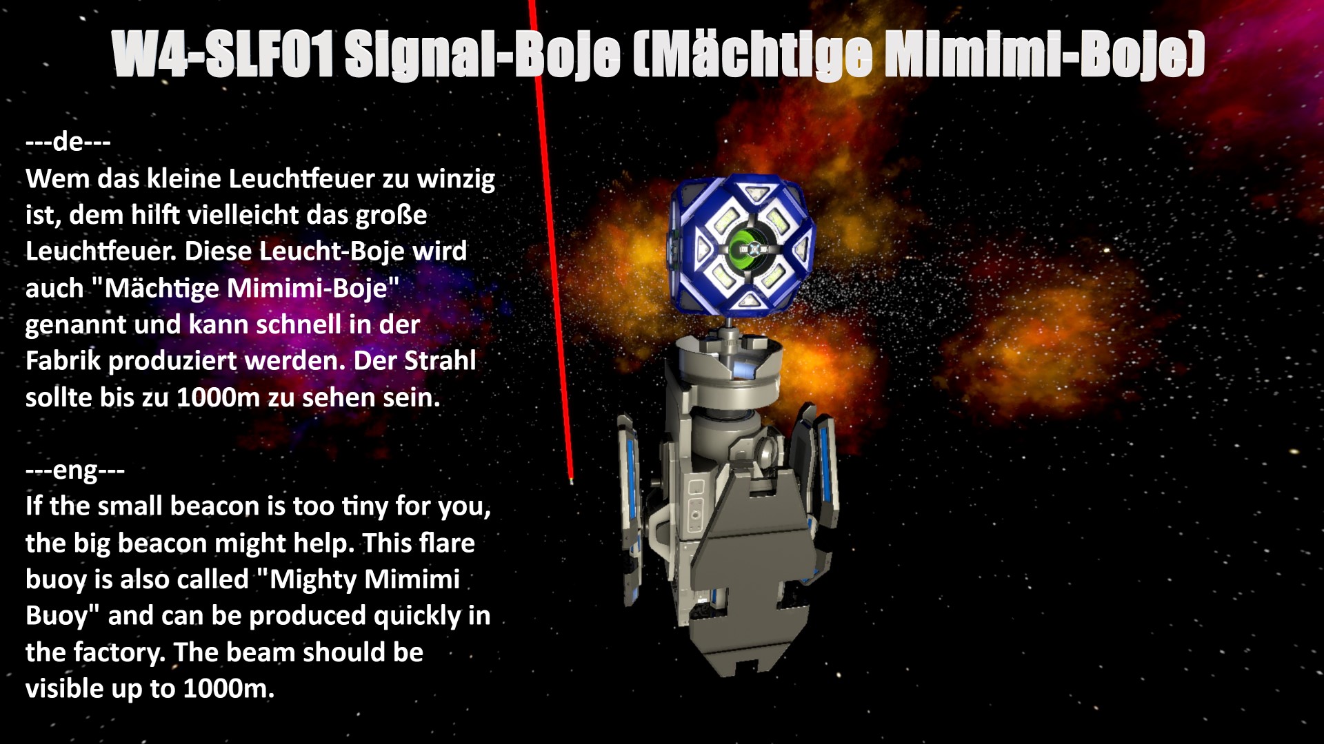01W4-SLF01 Signal-Boje