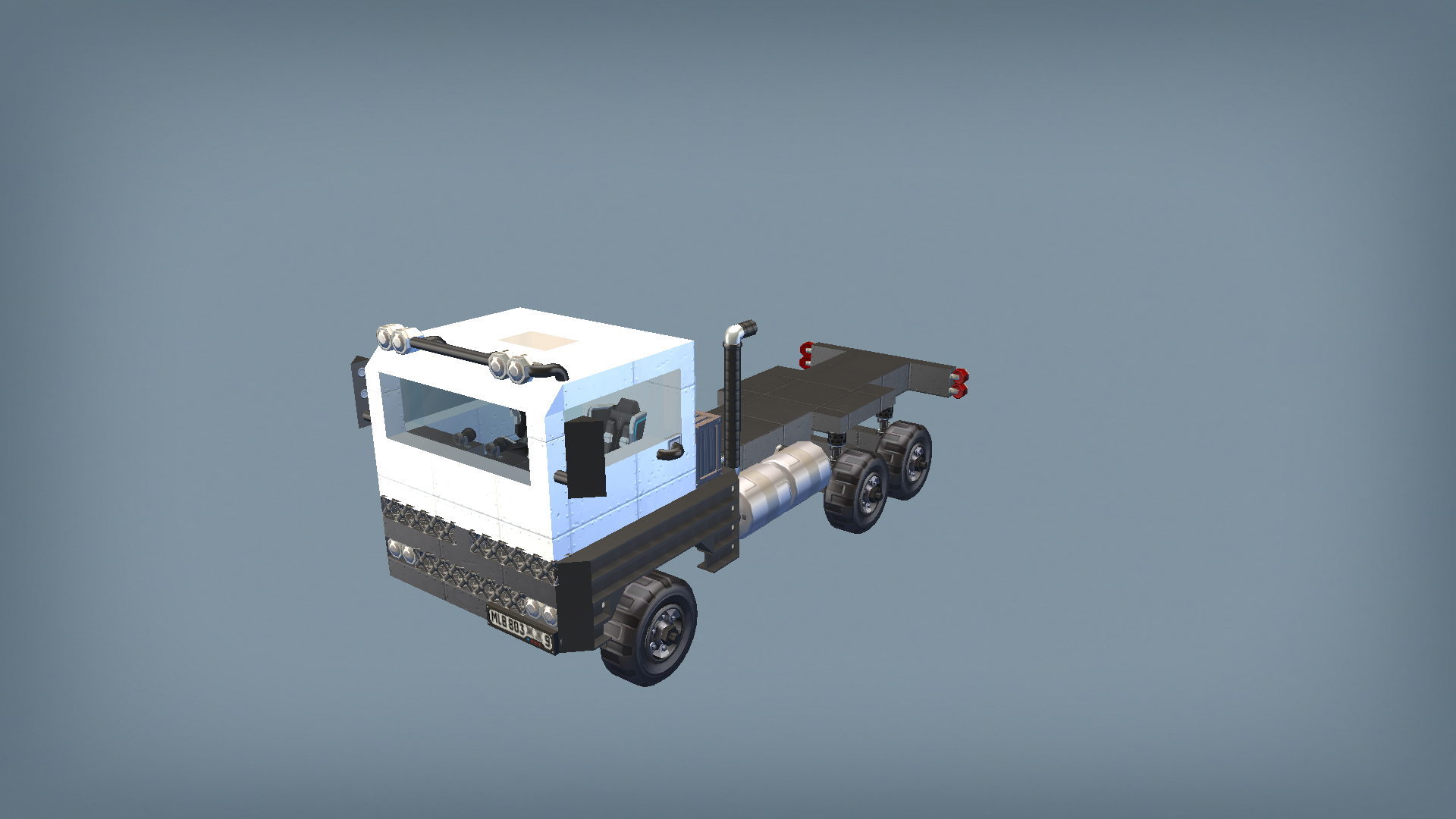 Offroad truck 01 clear version (6x6)