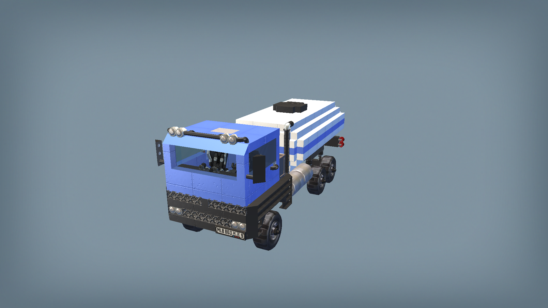 Offroad truck 01 water-cistern version (6x6)