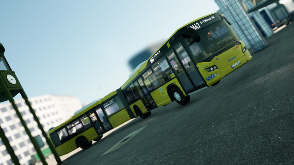 Bus Schilder Vordereistieg Gesperrt und Einstieg nur mit Maske als Lackierung