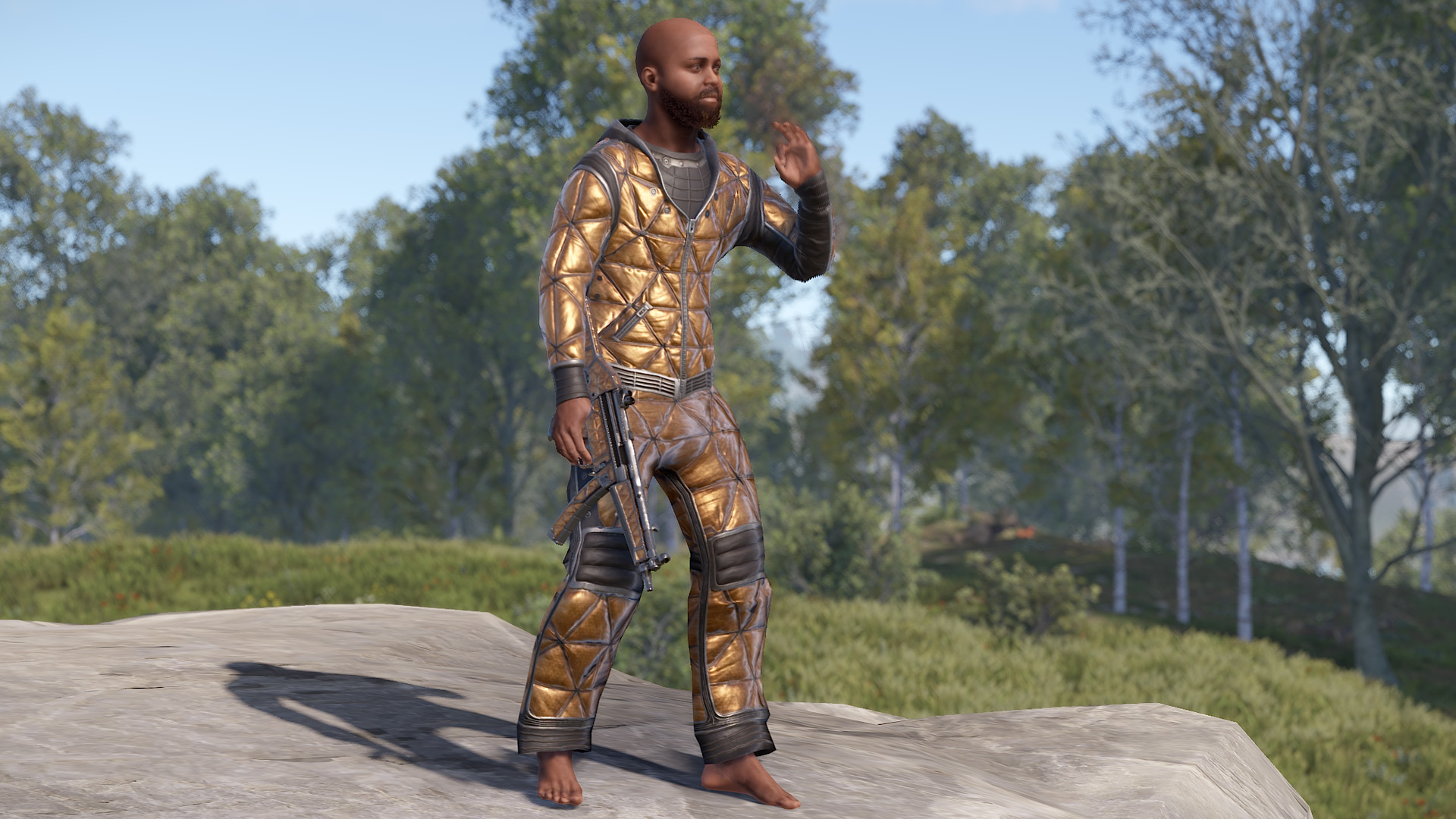Space Foil Pants