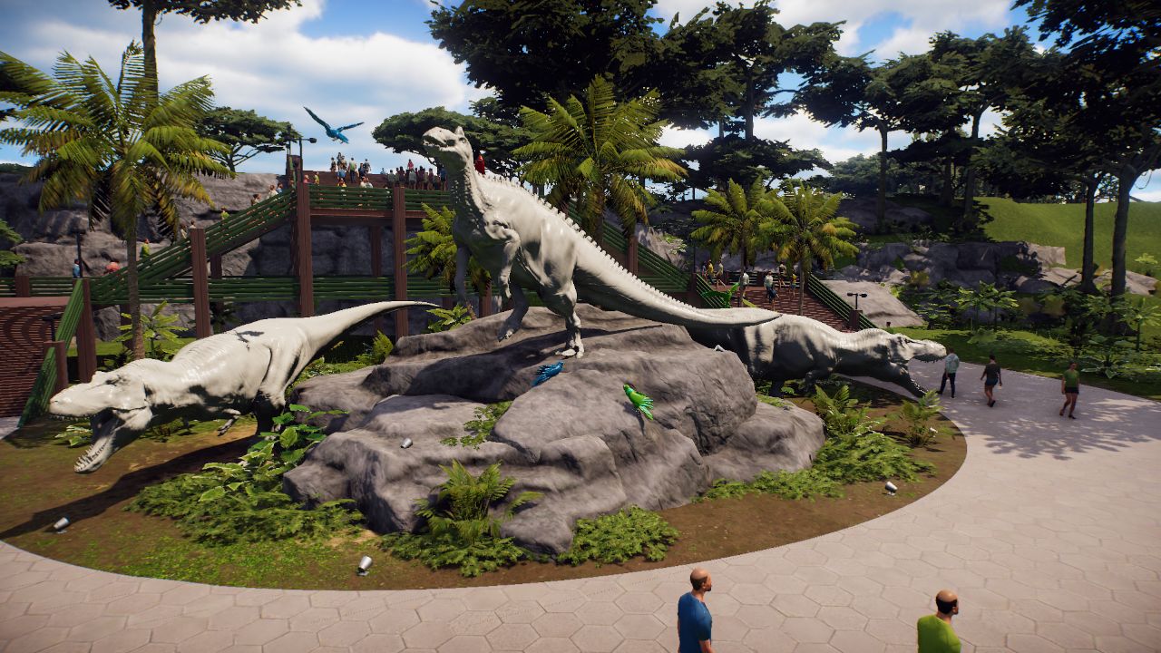Tropical Edmonto and Rex Scene