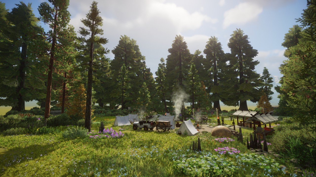 林中营地（Camp in the woods）