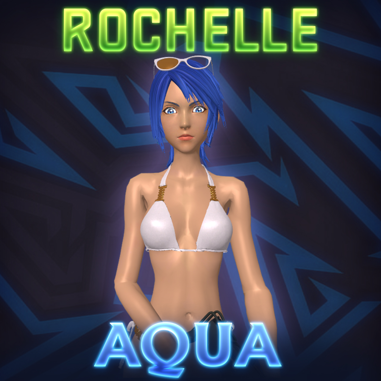 [COMM] Kingdom Hearts: Aqua Bikini

