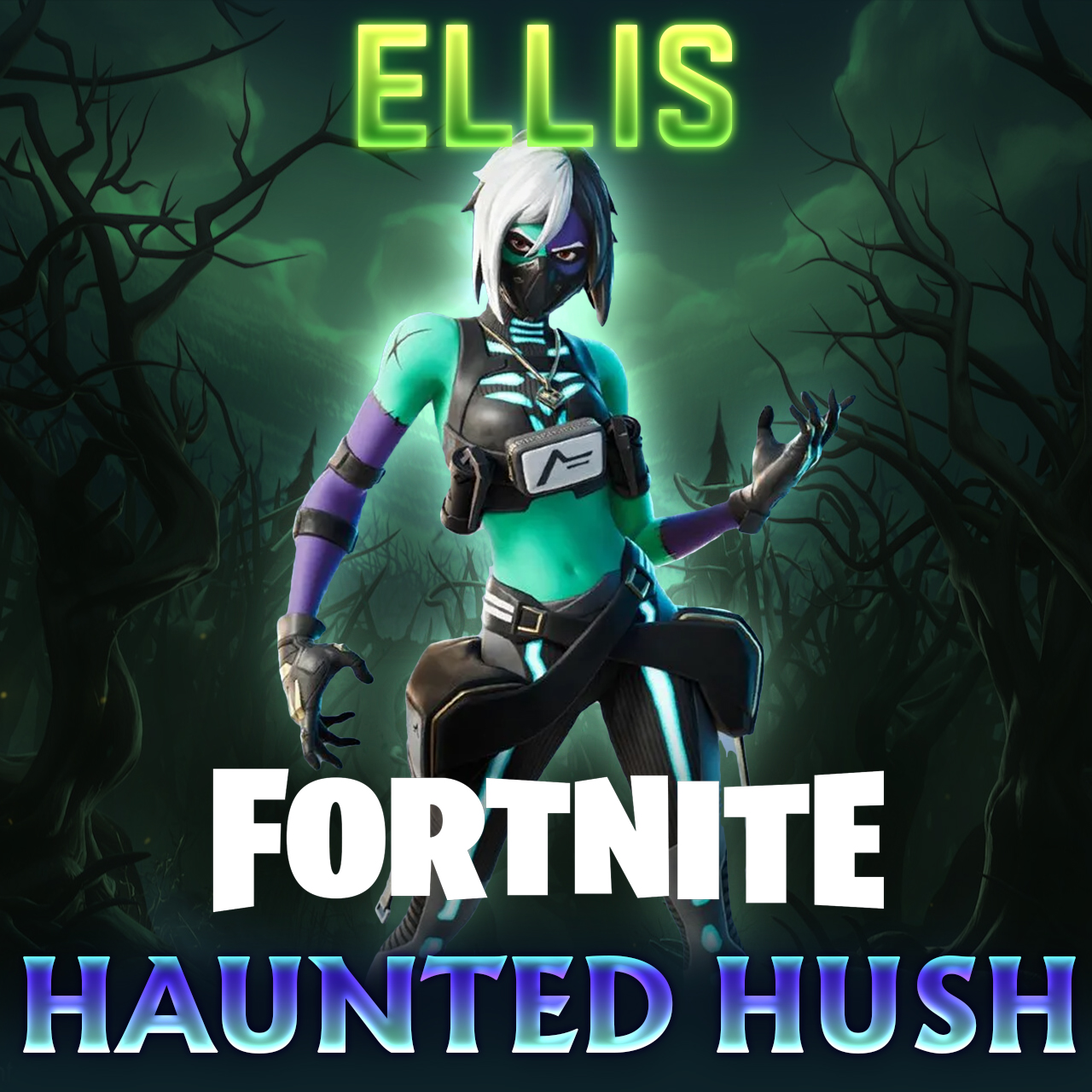 [COMM] Fortnite: Haunted Hush - Ellis
