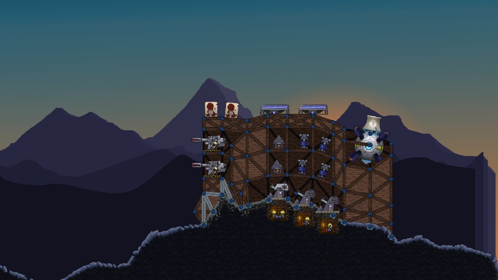 Battle in the mountains