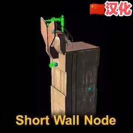Short Wall Node CN 矮墙可建造灯光/炮台个人汉化