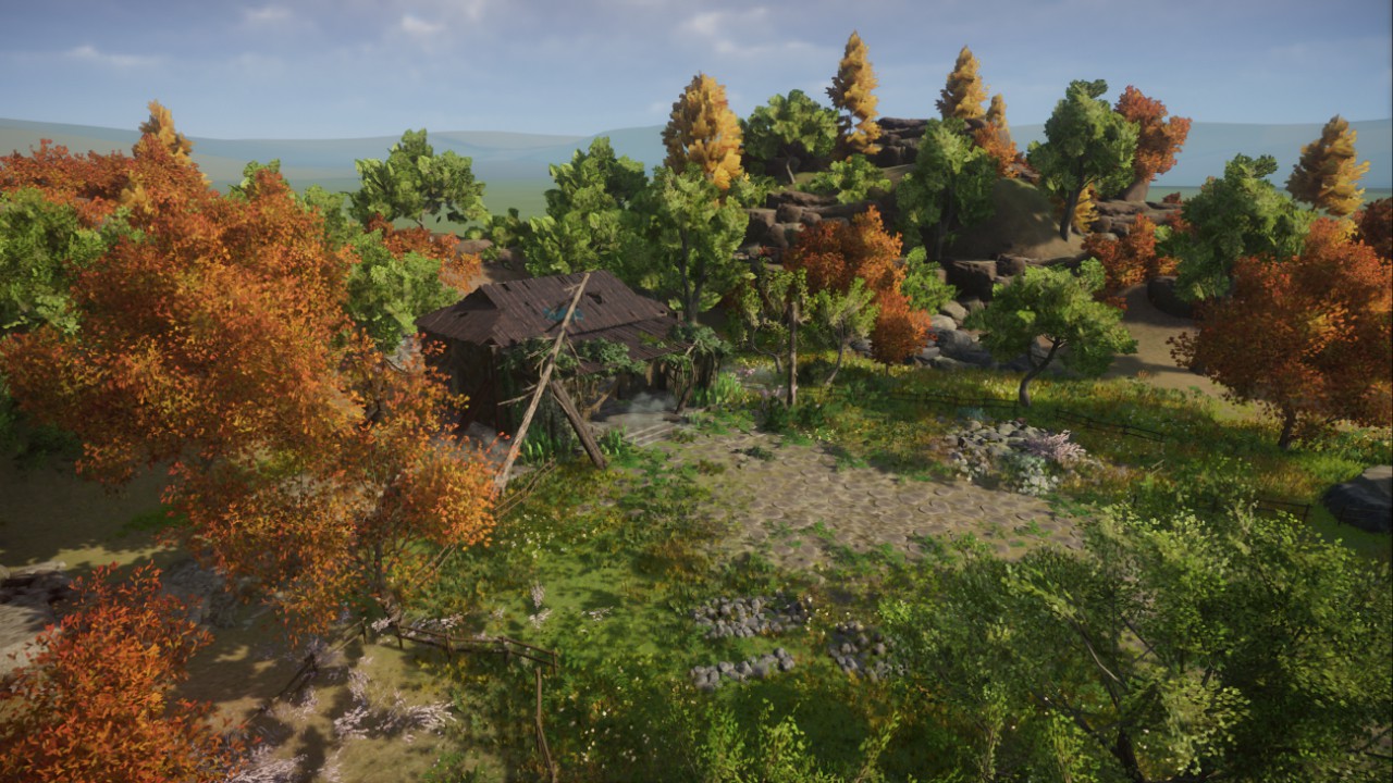 秋意林屋（Autumn Forest House）