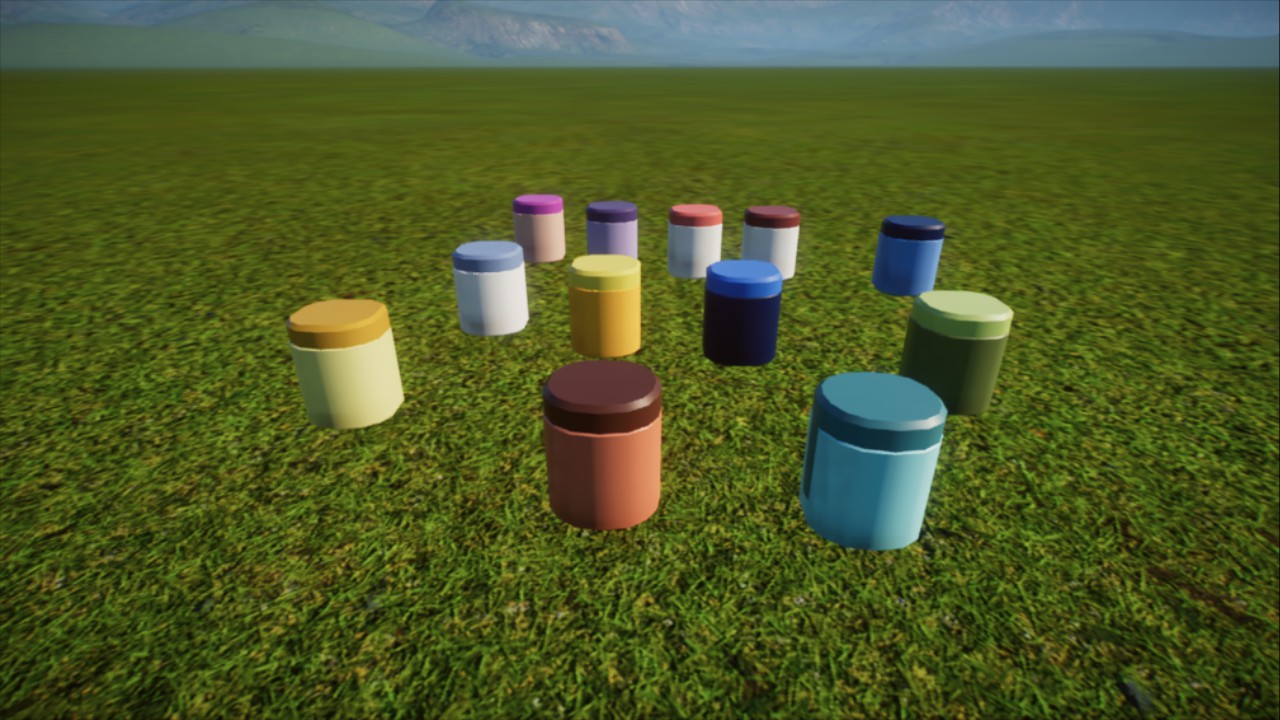 Anna's: Food Cans - Market Props