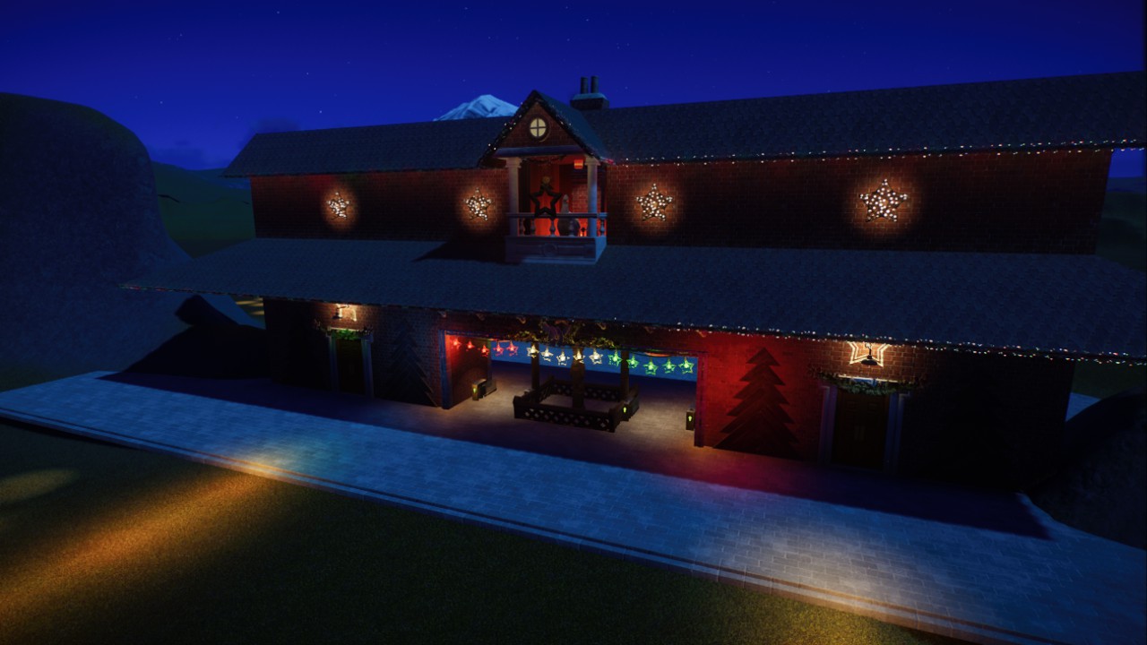 Wintery Entrance