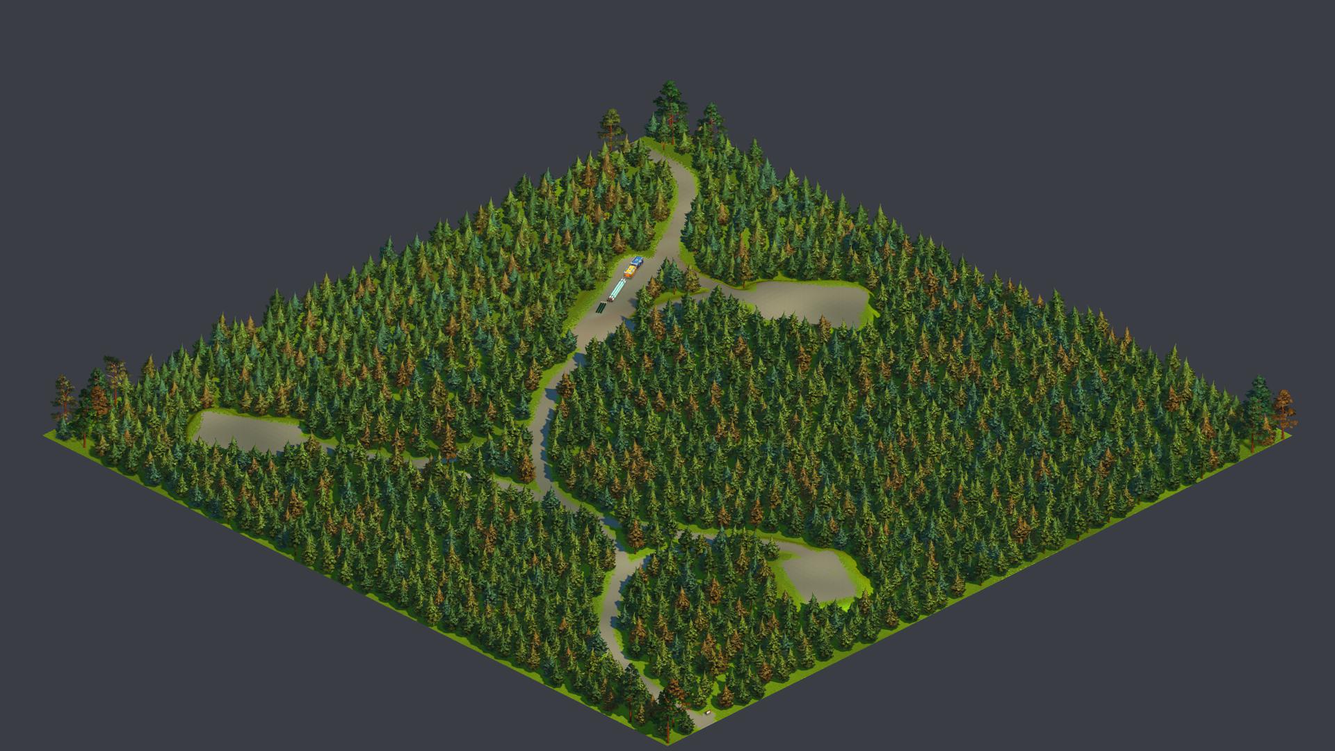 Taiga forest wind farm.tile