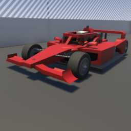 Drivable Dallara - DW12  Model Indycar Race car (0val) (VISOR Special)
