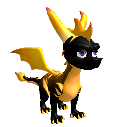 Spyro the Dragon Statue Model - Fireball