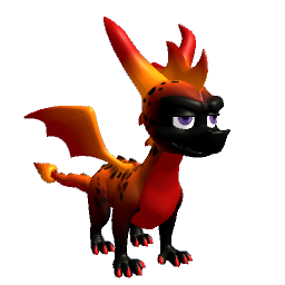 Spyro the Dragon Statue Model - Magma