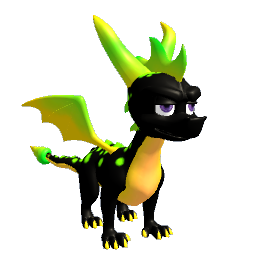 Spyro the Dragon Statue Model - Poison