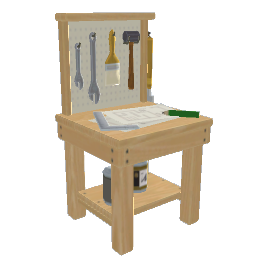 Animal Crossing Mini DIY Workbench