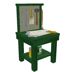 Animal Crossing Mini DIY Workbench - Forest