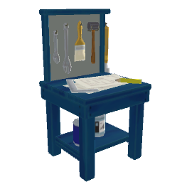 Animal Crossing Mini DIY Workbench - Royal