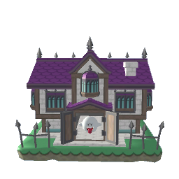 Nintendo Boo's Mansion Statue Model