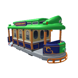 Nintendo Mario Kart Cable Car Luigi Green - Full Size