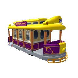 Nintendo Mario Kart Cable Car Wario Yellow - Full Size