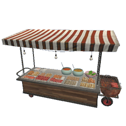 Food Cart Stall & Grill