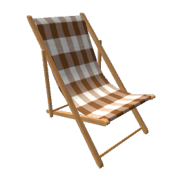 Beach Chair - Plaid