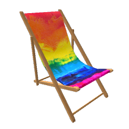 Beach Chair - Rainbow