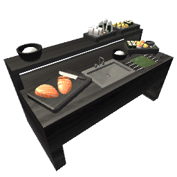Sushi Table - Black