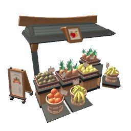 Fruit Market Stand - Classic
