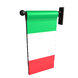 Wall Flag - Italy
