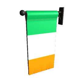 Wall Flag - Ireland