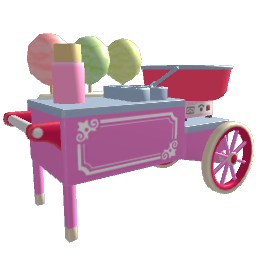 Cotton Candy Cart - Pink