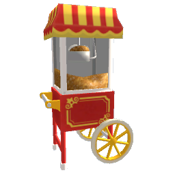 Popcorn Cart - Red