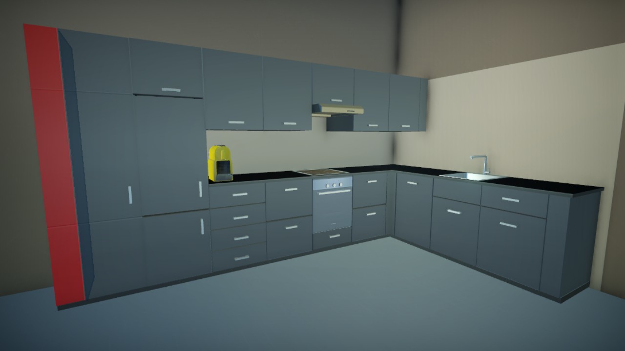 Cuisine - Meuble haut fin