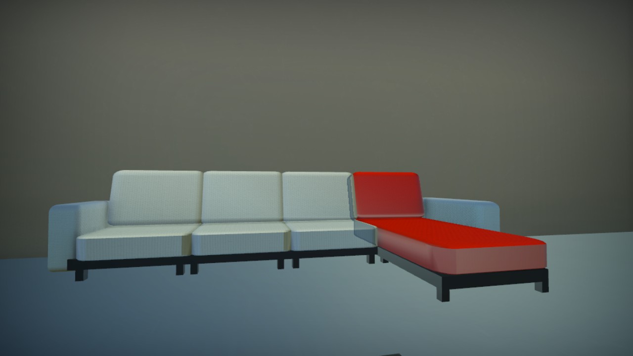 sofa - Coussins long