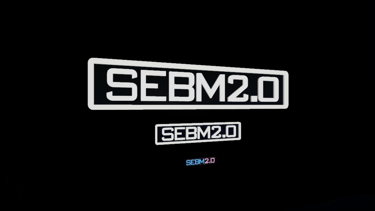 logo SebM2.0 mini lumineux
