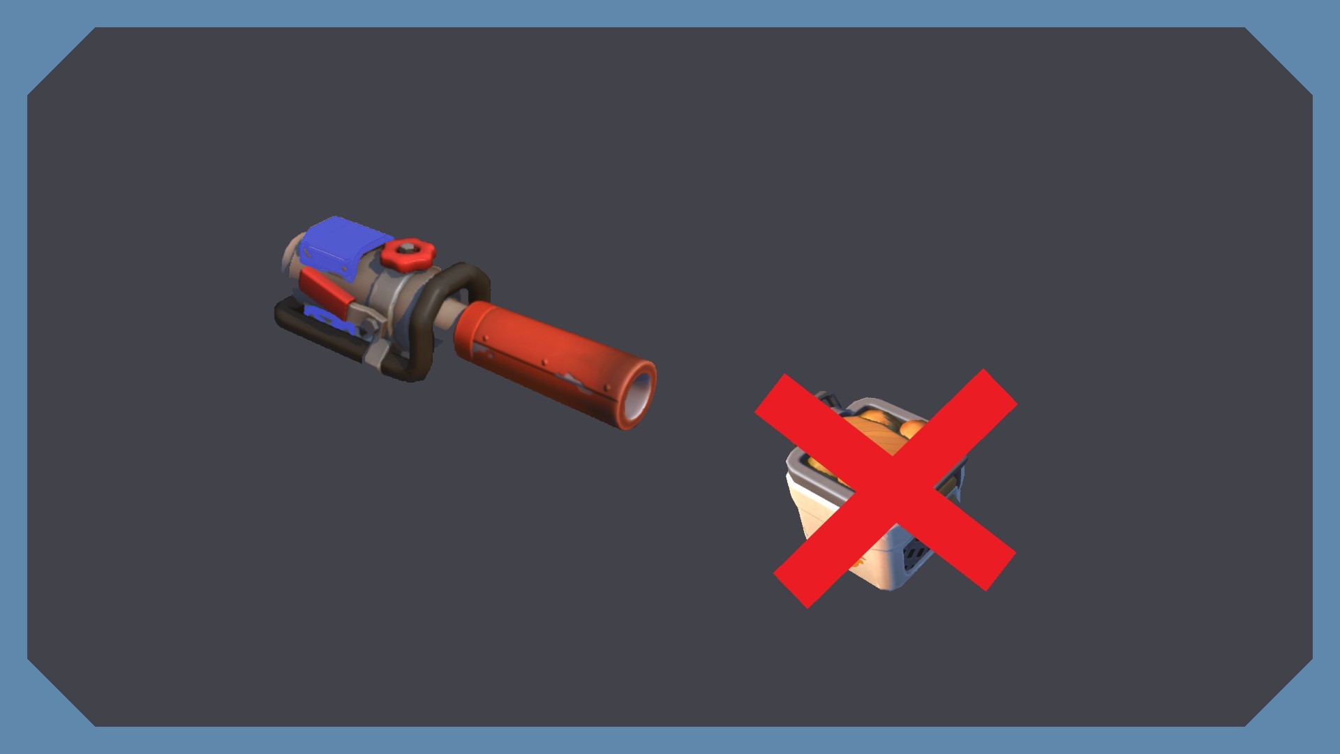No Mounted Spudgun Potatos