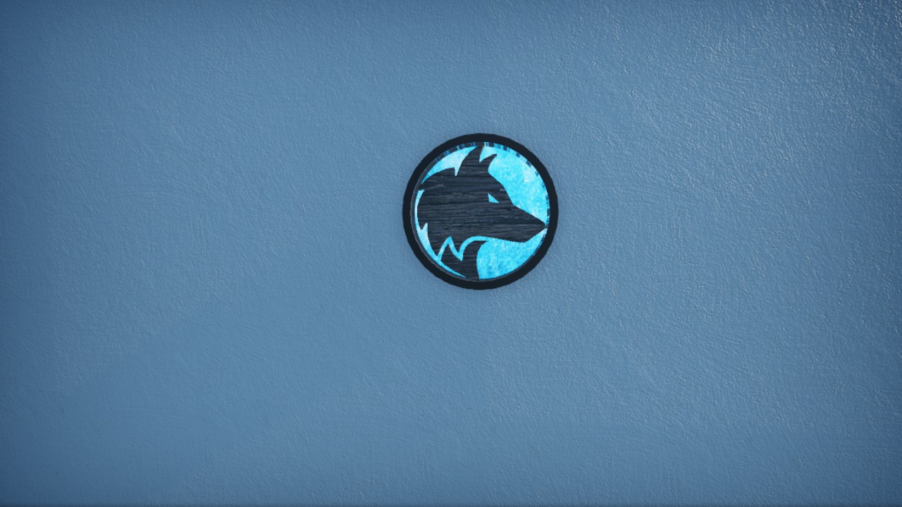 Isvogteren logo rond Loup 1m