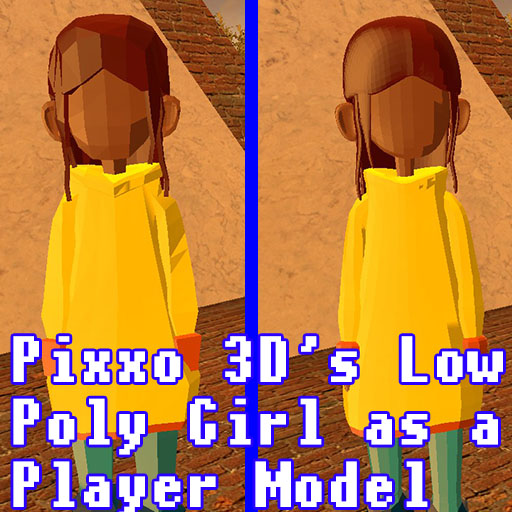 Pixxo's Low Poly Girl [PM w/ C_ Hands]