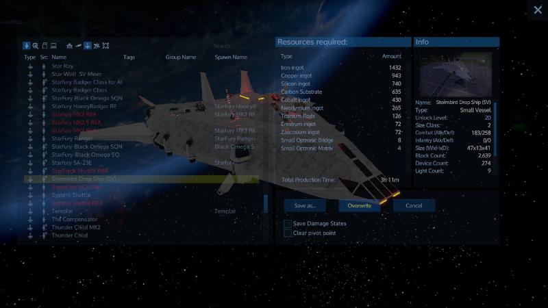 Stormbird Drop Ship (SV)