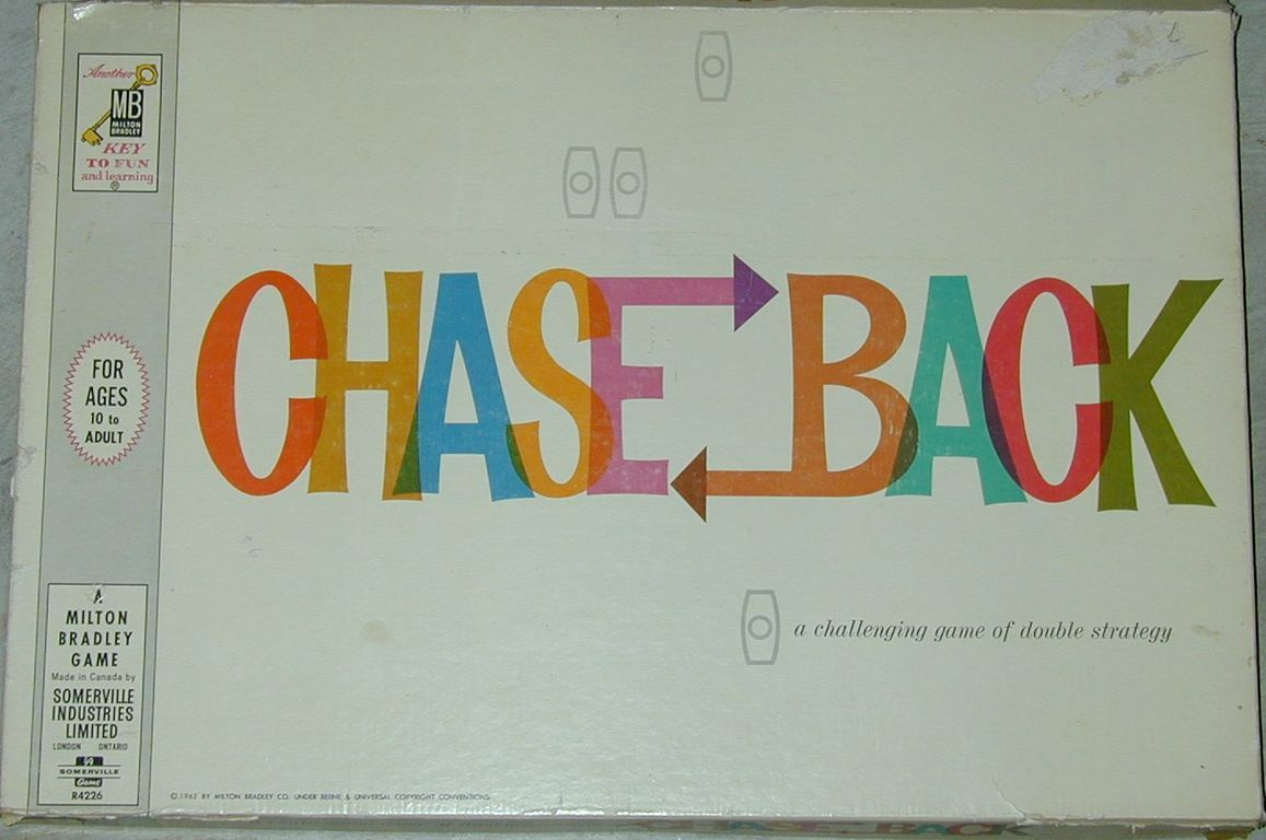 Chase Back (1962, Milton Bradley)