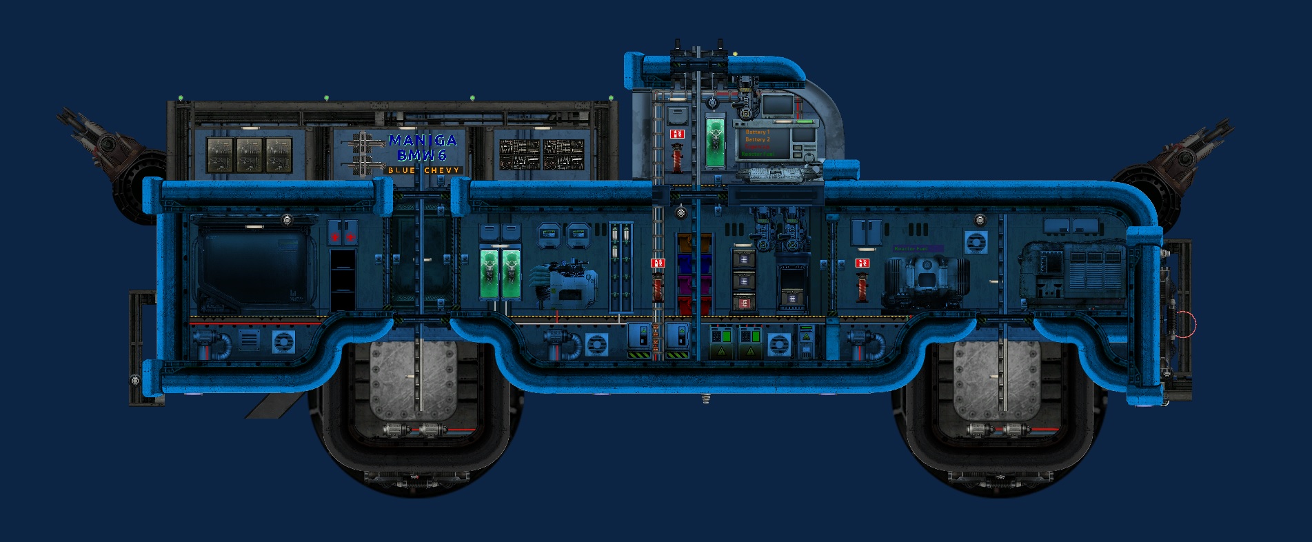Blue Chevy [BMW] – Barotrauma Mod