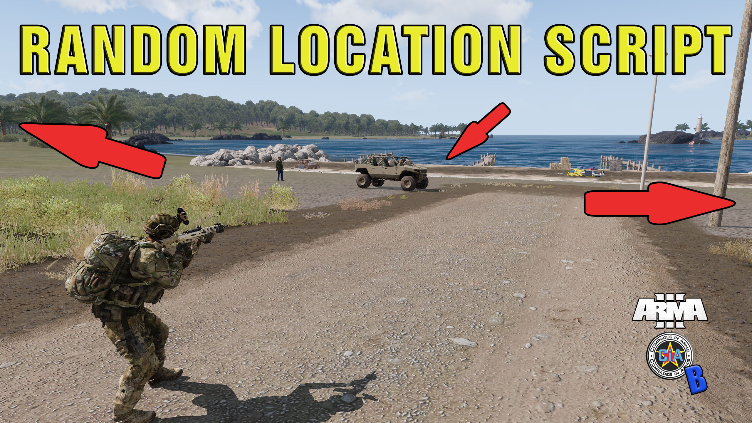 Simple script to randomize AI location on map