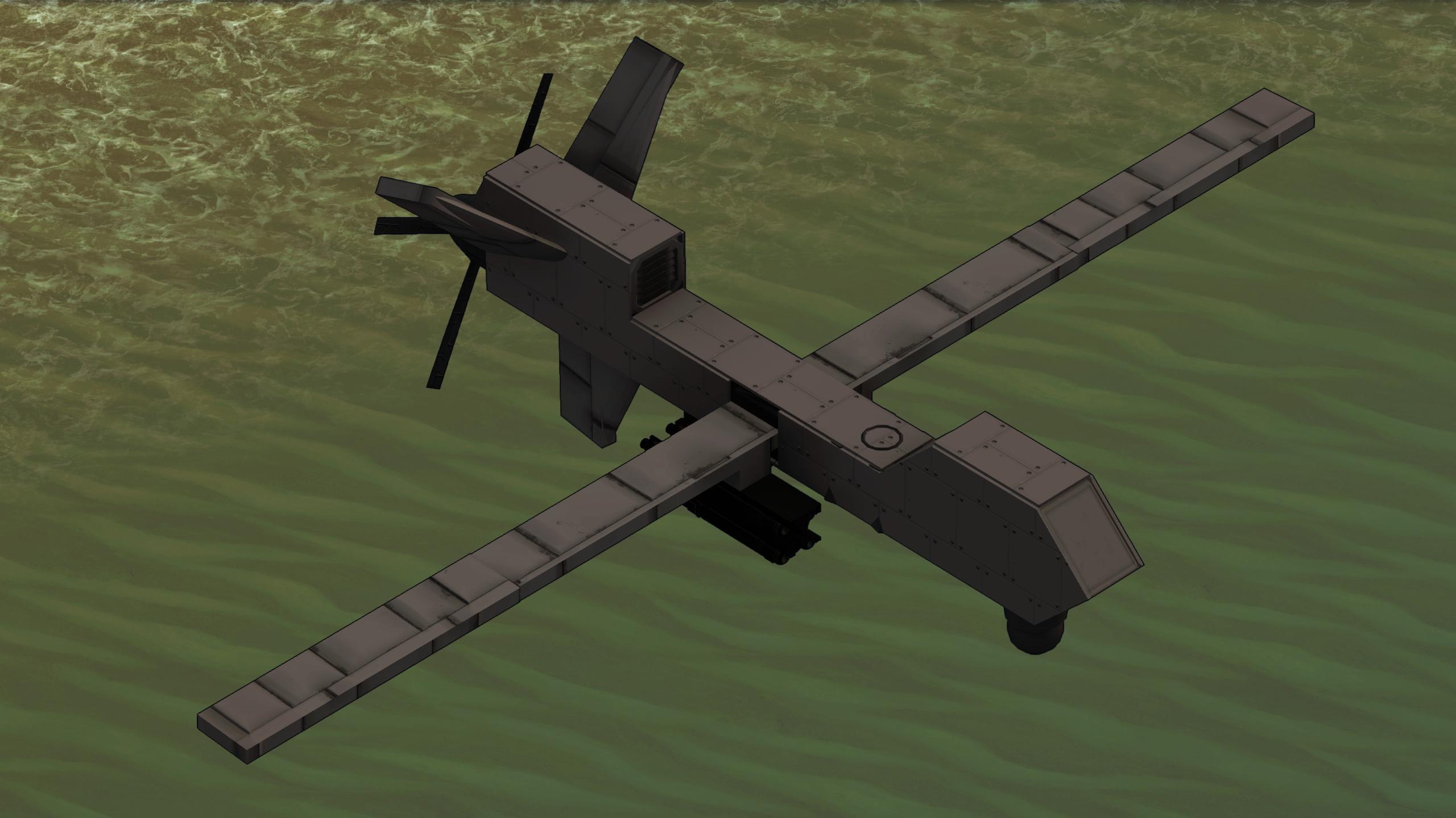 CUAV-2A Swan Unmanned Aerial Ground Support Drone